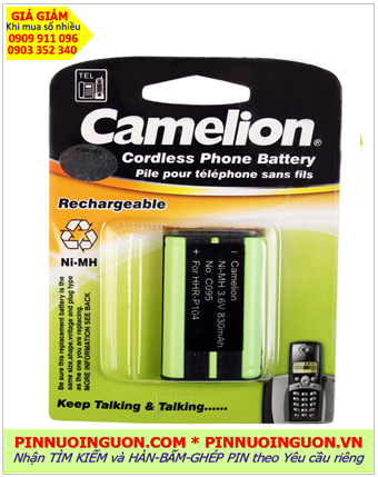 Camelion HHR-P107, C094 _Pin điện thoại bàn HHR-P107, C094 NiMh 3.6v AAA700mAh